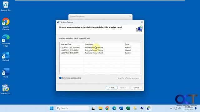 How to Use the Windows System Restore Utility смотреть онлайн