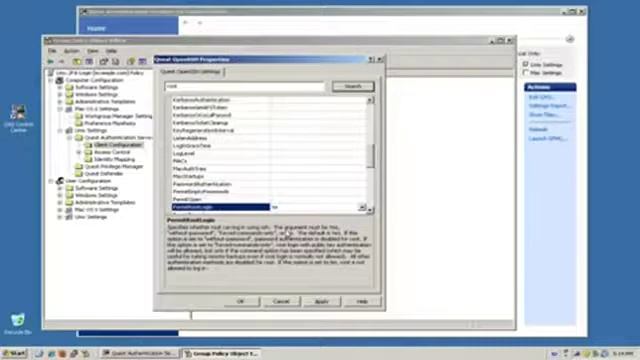 Authentication Services - Group Policy Management смотреть онлайн