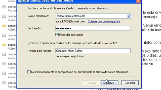 agregando cuenta en live mail смотреть онлайн
