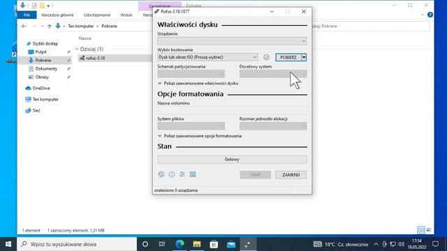 Jak pobrać obraz ISO Windows przez Rufus смотреть онлайн