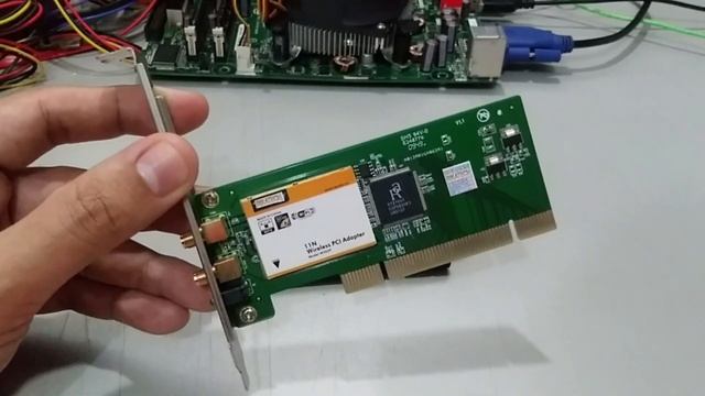 Como instalar WIFI no seu PC #2 - Placa de Rede WiFi Pci Ralink RT2760T 300 Mbps смотреть онлайн