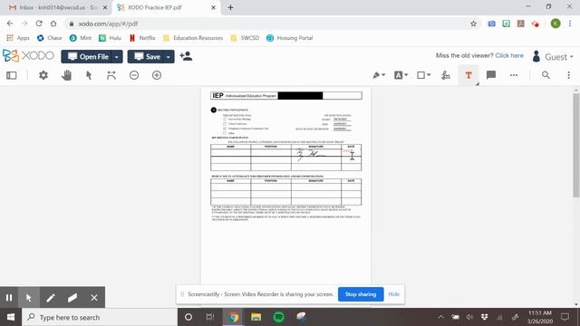 XODO Tutorial for Signing IEPs смотреть онлайн