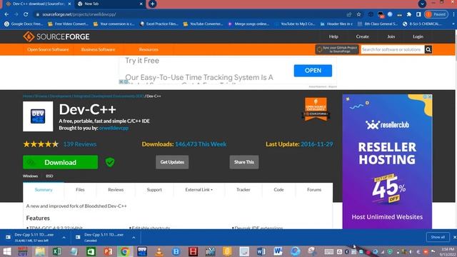 How to download and install dev c++..CLASS 10 #computerscience #dev смотреть онлайн