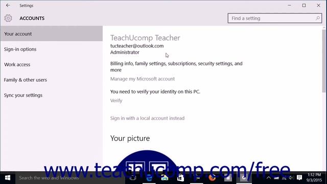 Windows 10 Tutorial Sign in to Windows 10 with a Microsoft User Account Microsoft Training смотреть онлайн