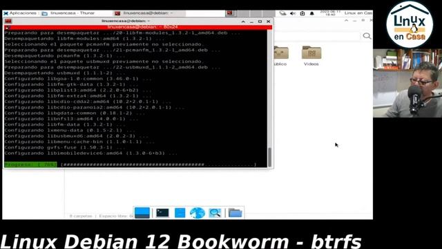 Linux Debian no reconoce mi celular Android [trasferir archivos con mtp] смотреть онлайн