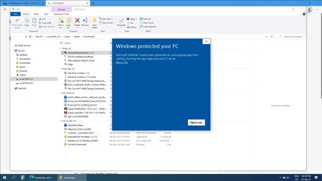 How to install UltraUX Theme Patcher in Windows 10 / Start Using Custom Themes for WIndows 10 смотреть онлайн