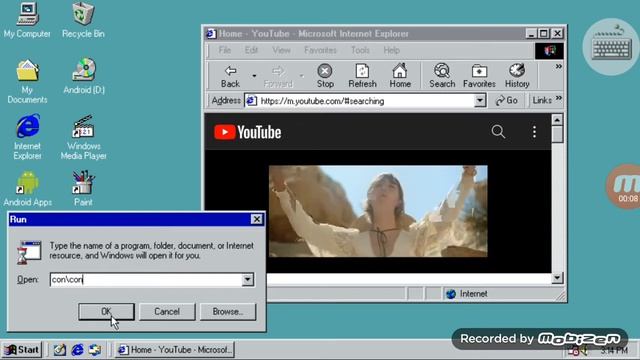 Ahhh meme has BSOD (Windows 98 Simulator) смотреть онлайн