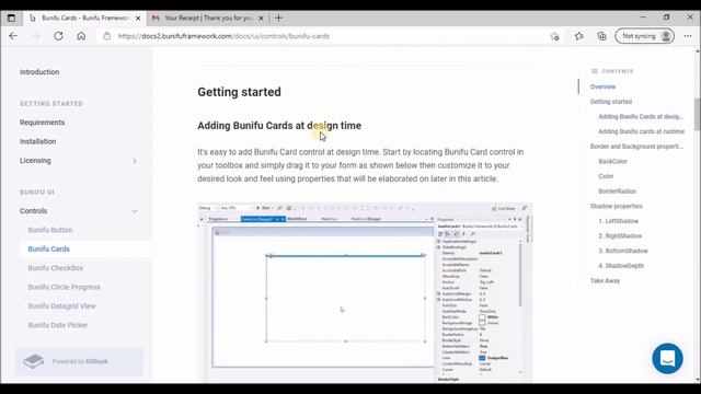WinForms Tutorial : UI design in Visual studio 2019 | Bunifu UI Framework | C# WinForms смотреть онлайн