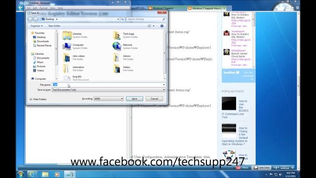 How to Enable or Disable Recent Items in Windows 7 смотреть онлайн