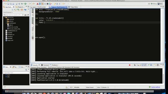 Titanium Tutorials: Basic UI 1/2 смотреть онлайн