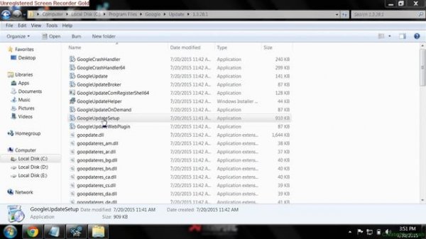 Fix Google chrome update error code: 3 (0x80070002) ---system level