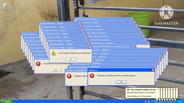 Windows XP Crazy Error ( By Araiguma Alice Kiruno ) смотреть онлайн