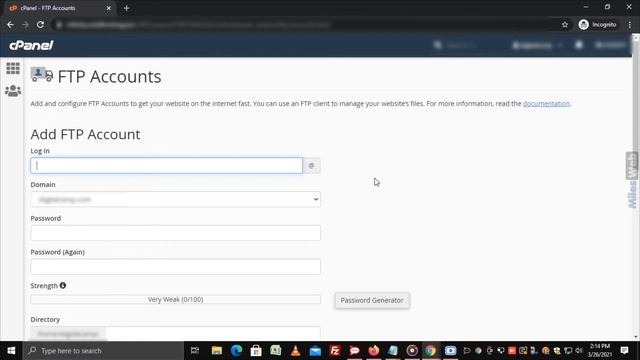 How to Change Your FTP User Password from the cPanel? | MilesWeb смотреть онлайн