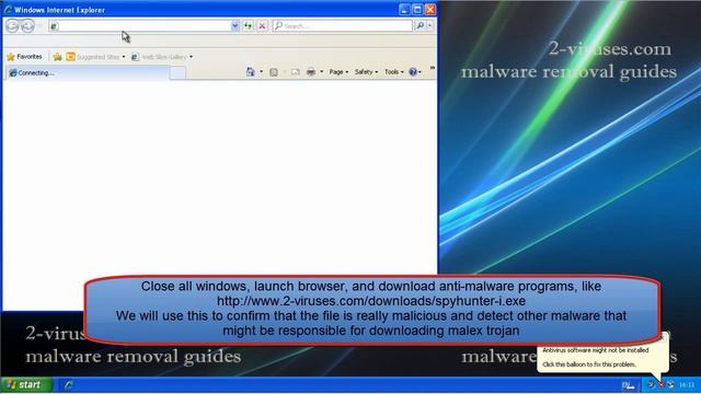 Malex trojan - how to remove video guide. смотреть онлайн
