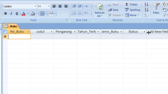 Membuat Tabel di Microsoft Access 2007 смотреть онлайн