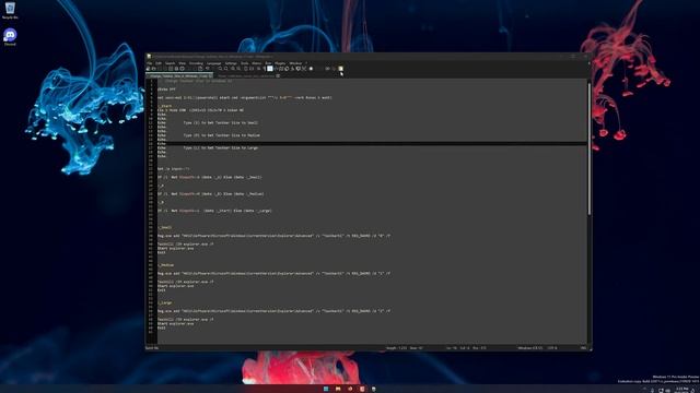 Change Taskbar Size in Windows 11 смотреть онлайн