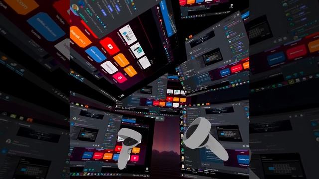 Using Virtual Desktop on Quest 2, Wirelessly, to use XSOverlay in SteamVR, While Lying Down смотреть онлайн
