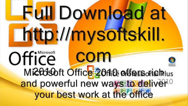Microsoft Office 2010 PRO Plus Activated x32.wmv смотреть онлайн