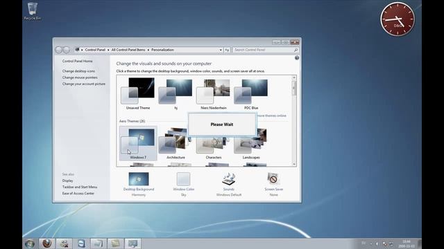 Windows 7 Aero shake - Transparent смотреть онлайн