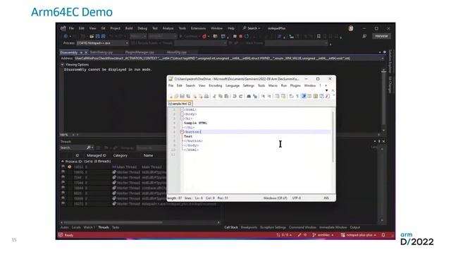Porting applications to Arm64 using the Arm64EC ABI смотреть онлайн