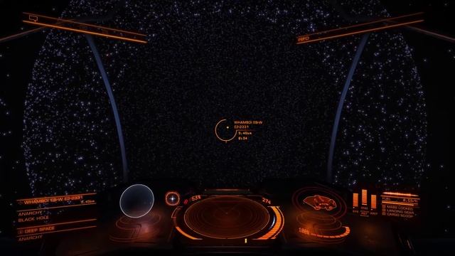 Elite Dangerous - Проход сквозь черную дыру