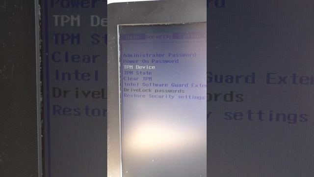 Как запустить TPM модуль на ноутбуке HP смотреть онлайн