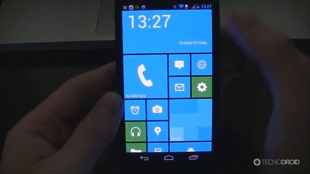 Launcher/Tema do Windows 8 para Android (Launcher 8) смотреть онлайн
