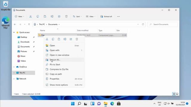 WINDOWS 11: How to Zip up Files without any software смотреть онлайн