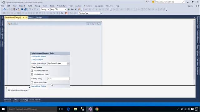 DevExpress Tutorial - Splash Screen | FoxLearn смотреть онлайн