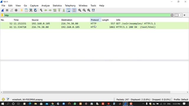 Running Wireshark Lab 1 Getting Started With Wireshark (Computer Networking)