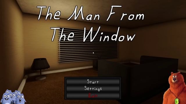 The Grizzy the lemmings Play The MAN FROM THE WINDOW!? Horror Game 😱 смотреть онлайн