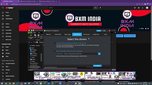 Install windows 11 on raspberry pi 4 in Hindi with WOR imager. смотреть онлайн