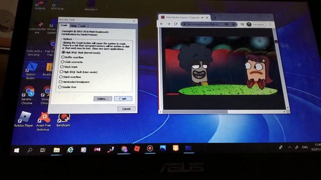 Bea Goldfishberg Spinning has a BSOD смотреть онлайн