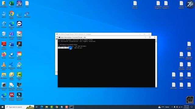 Cara Mengubah Tanggal Dengan CMD Di Windows 10 | Merubah Tanggal Dengan CMD смотреть онлайн
