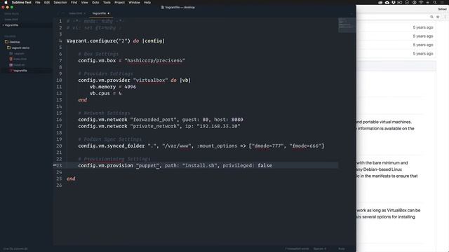 Getting Started with Vagrant: #17 Advanced Provisioning смотреть онлайн