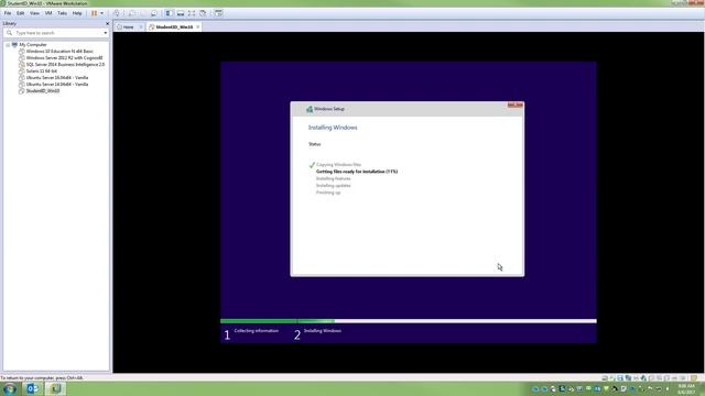 Install a Windows 10 (build1703) VM in VMware Workstation смотреть онлайн