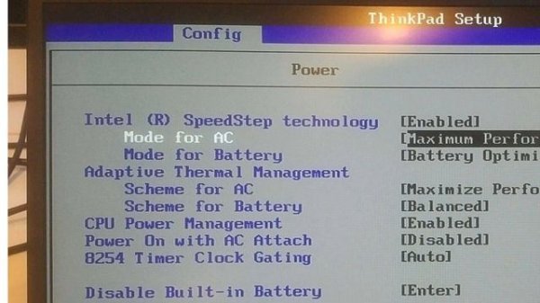 Power management settings in Windows 10 (and BIOS)