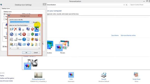 How to Change My Computer icon without any software in Windows 8.1 смотреть онлайн