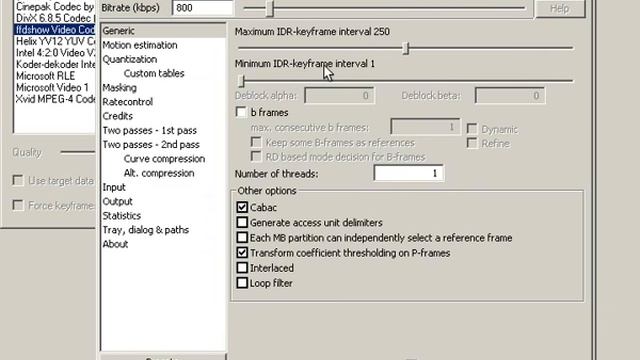 VirtualDub - Compression, Optymalne ustawienie kodeka w filmie HD смотреть онлайн