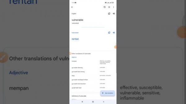 Saving Words in Google Translate for Android | How to Save Translations in Google Translate Android