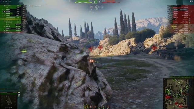 WORLD OF TANKS! Победные Бои ★ Часть 141 ★ Завалил лежавшего на боку "ЁЛКУ" смотреть онлайн