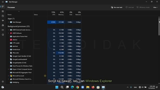 Type Here to Search di Windows 11 Loading Terus (SOLUSI) смотреть онлайн