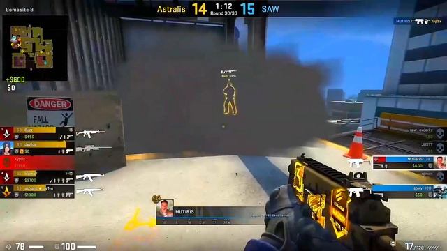 Close to ELIMINATION - Astralis vs. SAW - Blast Paris MAJOR 2023 - #csgo Highlights смотреть онлайн