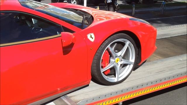Ferrari 458 Italia & Bentley Brooklands coupe returns to Germany смотреть онлайн