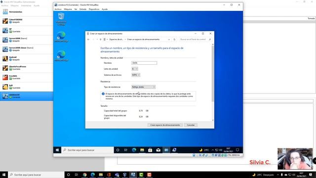 Espacios de almacenamiento Storage Spaces смотреть онлайн