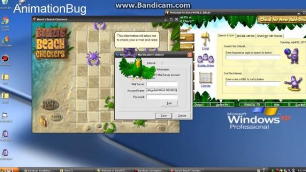 Bonzi Buddy on Windows XP part 1