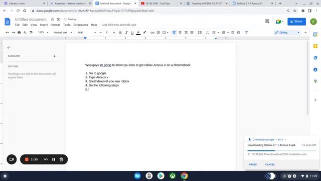 How to get Arceus x on a chromebook смотреть онлайн