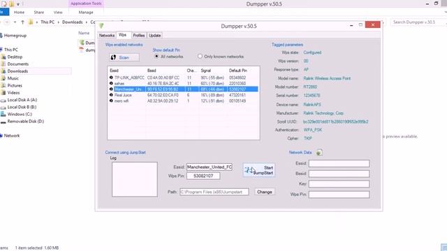 Hack Wifi using Jumpstart and Dumper by Mohsin Ali смотреть онлайн