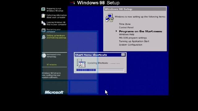 How to install Windows 98 on JPCSim Part2 смотреть онлайн