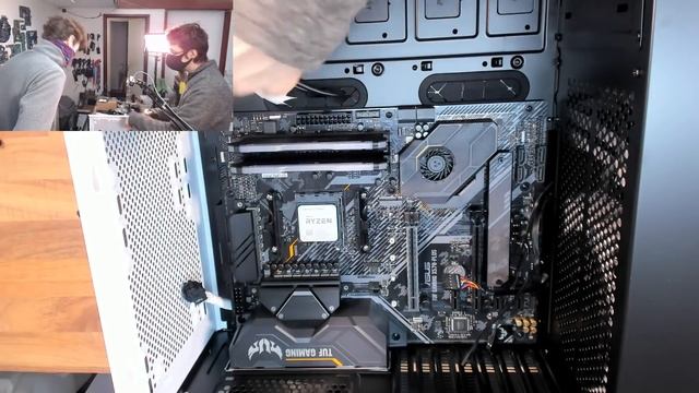 Helping my mate build his PC - LBC#60 смотреть онлайн